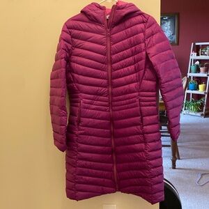Lands end full length winter coat